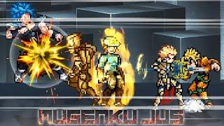 Dio & Broly DBS vs Diego Brando AU & Gilgamesh ANIME MUGEN JUS