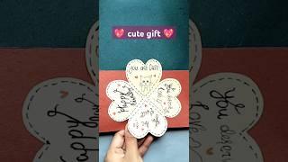 cute birthday gift idea#diy #crafty #she's naina