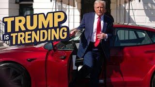 Trump Buys a Tesla, Ukraine Agrees to Ceasefire, House Passes CR | Trump Is Trending