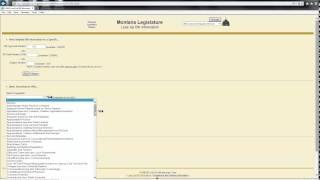 Basic Bill Search Subject
