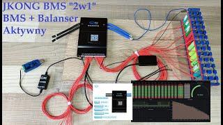 Paragon PowerWall "V2" - BMS JKONG  JK-B2A24S20P #magazynenergii #bms #balancer