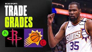 NBA experts GRADE THE TRADE | Rockets become instant title contenders as Suns look to rebuild?