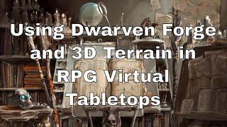 Using Dwarven Forge Terrain in a Virtual Tabletop for D&D #dnd #lazydm #dndtip #dmtip