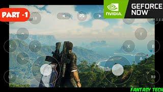 JustCause 4 Pc Game On Android Gameplay | Nvidia Geforce Now Android | Cloud Gaming Android | Part-1