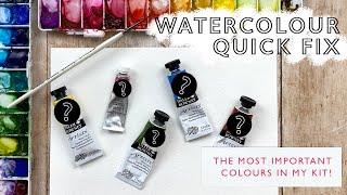 The Most Important Watercolour Colours in my Kit