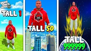 WORLD'S TALLEST FRANKLIN In GTA 5!