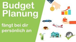 Budgetplanung   Wie du deine Einnahmen und Ausgaben vorausschauend planen kannst