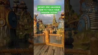 Secret Epic Universe How To Train Your Dragon Gothi Universal Studios Orlando Florida! #epicuniverse