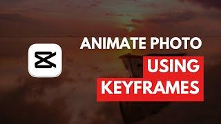 Animating a Photo with Keyframes in CapCut PC | Beginner Tutorial