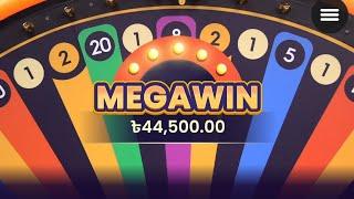 Megawheel BiG Win.Jackpot #casino #melbet #bigwin