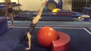 Cast to handstand drill