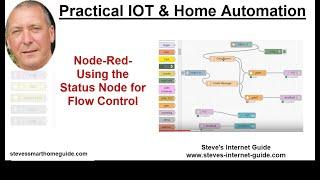 Node-Red Using the Status Node for Flow Control