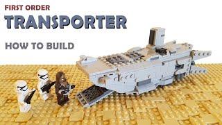 LEGO First Order Transporter MOC | Building Instructions