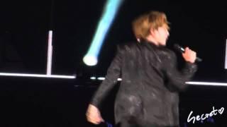 [HD fancam] 110904 SM Town Live in Tokyo - Dancing Out ending (Kyuhyun)