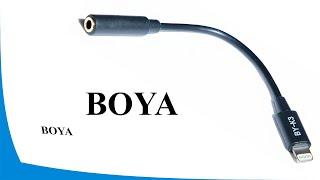 Boya BY-K3. Подключаем внешний микрофон к Айфону, но есть нюансы.