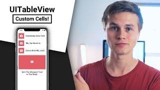 UITableView | Custom Cells! (Swift 4 in Xcode)