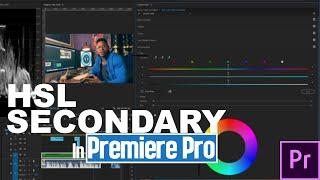 HSL Secondary In Premiere Pro - Tutorial