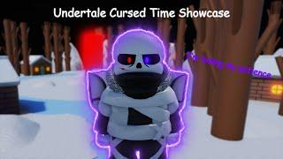 Undertale Cursed Time True Power Cross + Emotionless Ink Sans Rework Showcase