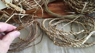 Craft School Oz - Making String with Plant Fibre