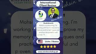 Mind Workshop with Mohsin Bhatti | Enhance Memory | Fiverr's International Clients Review  | Mohsin