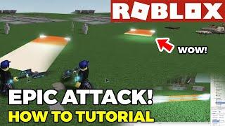 Roblox Trails Tutorial and Roblox BEAM Tutorial - How to make a Slash Weapon Attack (Roblox Studio)