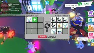 Roblox Adopt Me Trade Mega Neon Frost Dragon