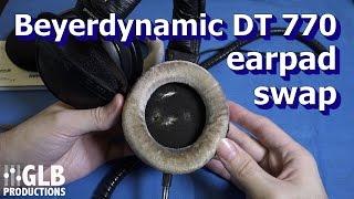 Beyerdynamic DT 770, 880 & 990 earpad replacement