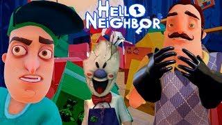 ШОУ ПРИВЕТ СОСЕД!СОСЕД КОРОЛЬ КОРОБОК!ИГРА HELLO NEIGHBOR ВОРУЕМ ВЕЩИ У СОСЕДА!СЕКРЕТ!SECRET!ПРИКОЛЫ