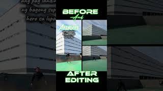 Before and After | Super hero landing‼️ #shortvideo #superhero #shortshighlight