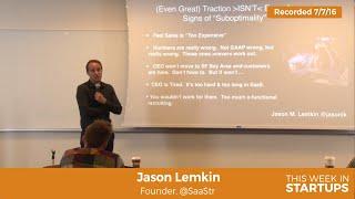 Jason Lemkin, founder of SaaStr, shares secret in Saas: Carry self & act like CEO you want to be