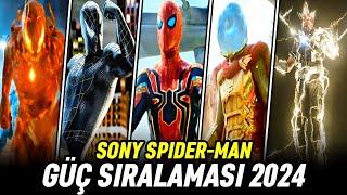 Marvel Spider-Man Evreni Güç Sıralaması 2024 | SONY Spiderman Universe En Güçlü 20 Karakter