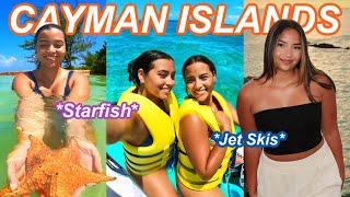 CAYMAN ISLANDS VLOG! *Stingray City, Starfish Point*