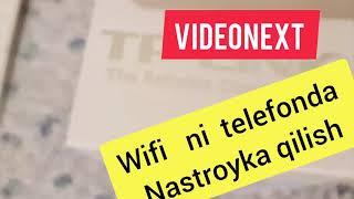 TELEFON ORQALI WIFI NI SOZLASH  //TELWFON ORQALI WIFINI NASTROYKA QILISH //WIFINI PROSHIVKA QILISH