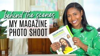 My Oprah Magazine Photo Shoot!!!! Behind the Scenes Vlog