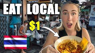 We Can’t Believe Food on Local Side of Bangkok  Thailand Travel คำบรรยายไทย