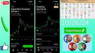 $13,700 Robinhood Portfolio Update | Insights on SMCI Stock, Tesla & Nvidia News | Earning Season!