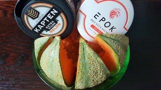 Snus reviews #74&75: Epok Melon Slim & Kapten Extra Stark Melon Vit Portion