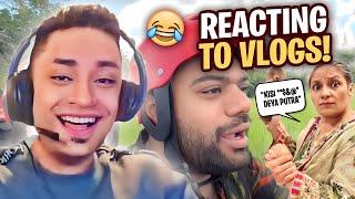 REACTING TO PAKISTANI VLOGGERS #3  ft DUCKY BHAI & BABA OP - MRJAYPLAYS