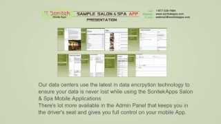 SonitekApps Provide Salon & Spa Mobile App - Backend Presentation