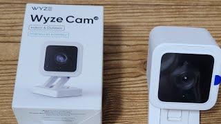 Wyze Cam v3 1080p HD Indoor/Outdoor Video Camera | Unboxing and Setup