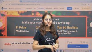 Adobe India Hackathon 2025 | Internship & Job Opportunity at Adobe | Stipend Rs.1 lakh