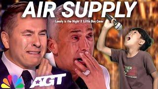 Golden Buzzer | All the judges cried when he heard the song Air Supply with an extraordinary voice