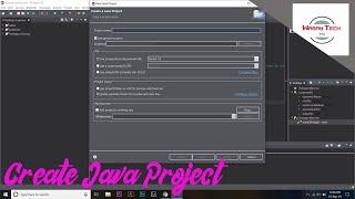 How to Create Java Project in Eclipse | How to Create Java Project in Eclipse ide