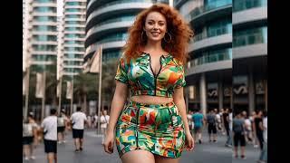 4k lookbook girl Irish American woman plus size model Graciebon most beautiful influencer