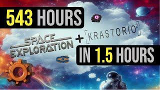 A Brief Review of Space Exploration + K2 | The 500 Hour Factorio Mod