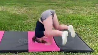 Funny Gymnastics Embarrassing Moments in Gymnastics  rolling on the floor mistakes Funny Videos