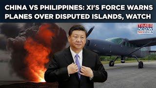 China VS Philippines Tensions: Watch Xi's Force Track, Warn Off Planes Over Disputed Spratly Islands