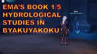 Hydrological Studies in Byakuyakoku Book Location Collect the Five Lost Books Genshin Impact