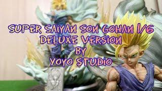 Unboxing super saiyan Son Gohan 1/6 deluxe version by YOYO studio