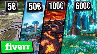 Ich kaufe NEUE MINECRAFT BIOME für 5€, 50€, 100€ und 600€